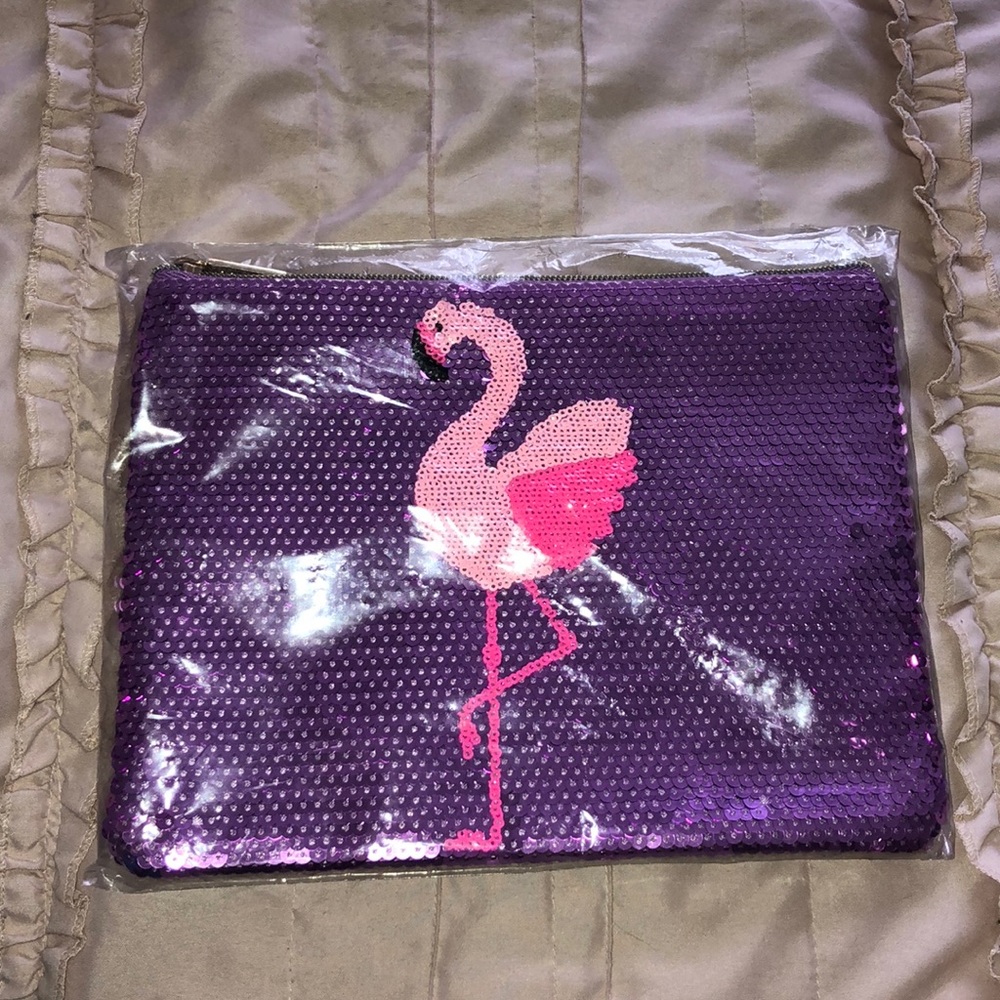Fun sequin makeup bag